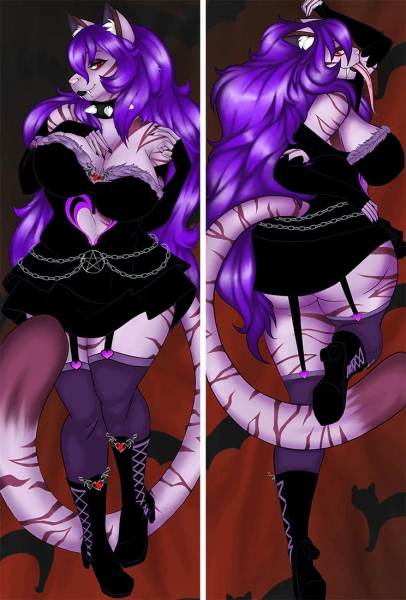 Vampiric Desires *Clothed* Dakimakura Pillow | Sephni Anime Store