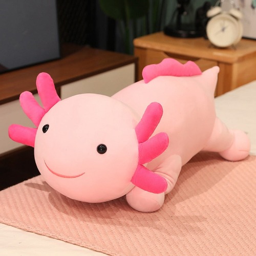 Giant Axolotl Plushies (4 Colors, 3 Sizes) - Candy Pink / 23" / 60 cm