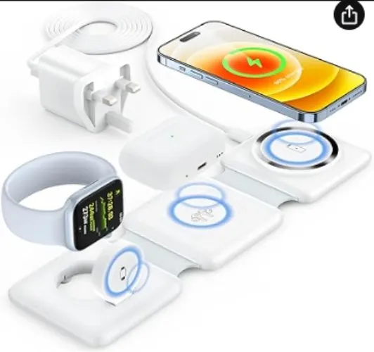 3 in 1 Wireless Charging Station Mag-Safe Charger Magnetic