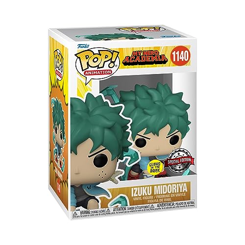 Funko Pop! Animation: My Hero Academia (MHA) - Deku with Gloves - Glow in The Dark - Collectible Vinyl Figure - Gift Idea - Official Products - Anime Fans
