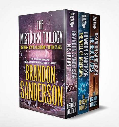 Mistborn Boxed Set I: The Well of Ascension, Hero of Ages (The Mistborn Saga)