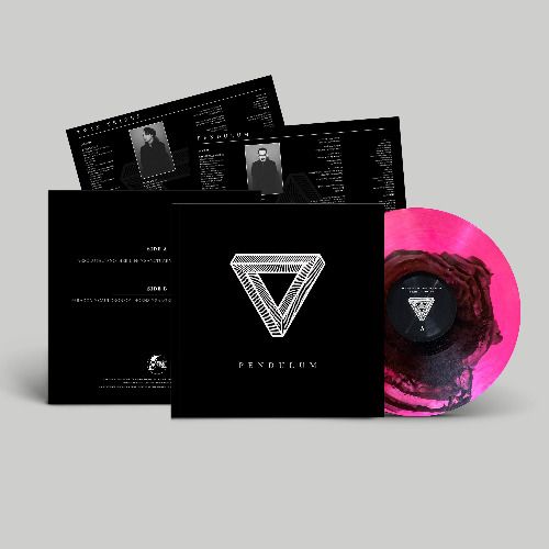 "Pendulum" vinyl (3rd Pressing) | Pink w/Black Orb (ltd 300)