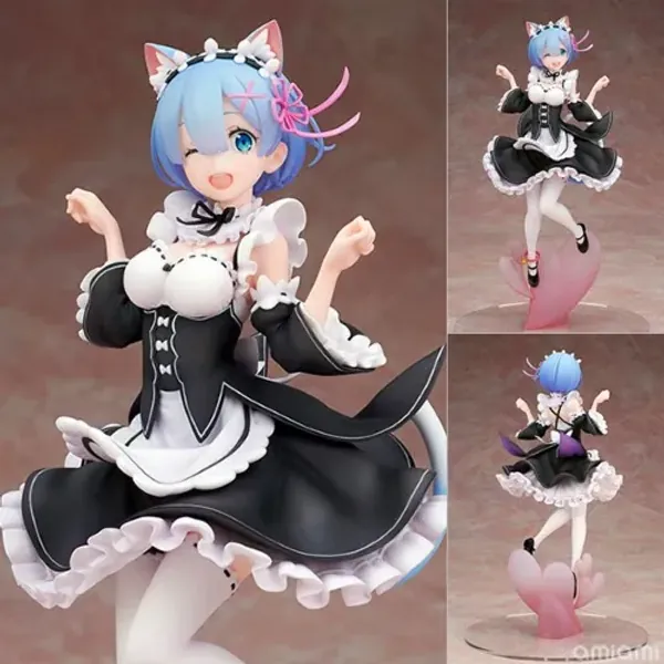 Alpha Omega Re:ZERO -Starting Life in Another World- Rem Cat Ear Ver. Complete Figure