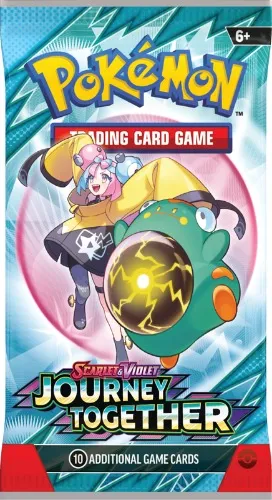 Pokemon Scarlet & Violet Journey Together: Booster Pack (10 Cards)