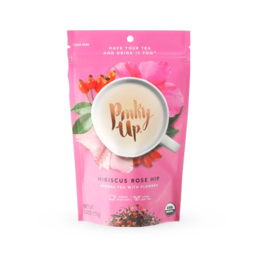 Hibiscus Rosehip Loose Leaf Tea Pouch