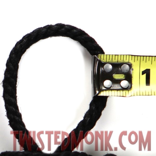 Black Hemp Rope | 6mm / 15ft