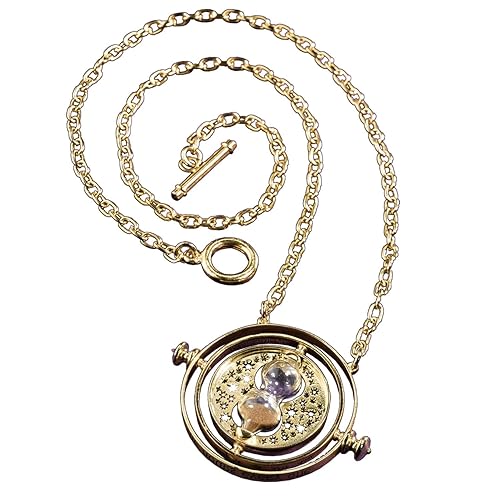 Harry Potter Hermines Zeitumkehrer Frauen Halskette, Fan-Merch, Film, Frauenpower, Hermine, Kostüme - Brown