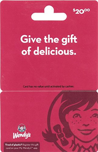 Wendy's Gift Card - 20 - Traditional