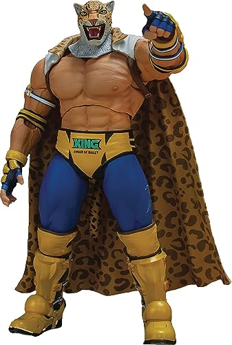 Storm Collectibles - Tekken 7 - King, 1/12 Action Figure, Brown - Brown