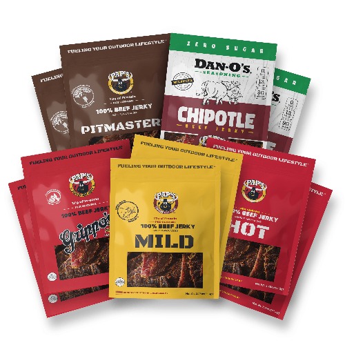 Fueling Your Camping Trip - 8 Pack of Beef Jerky