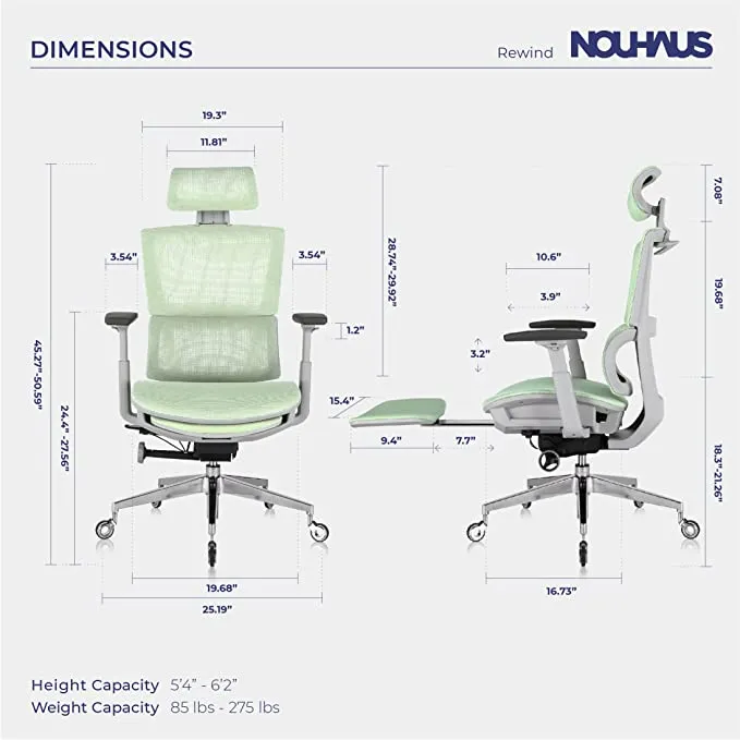 Nouhaus Rewind Ergonomic Office Chair