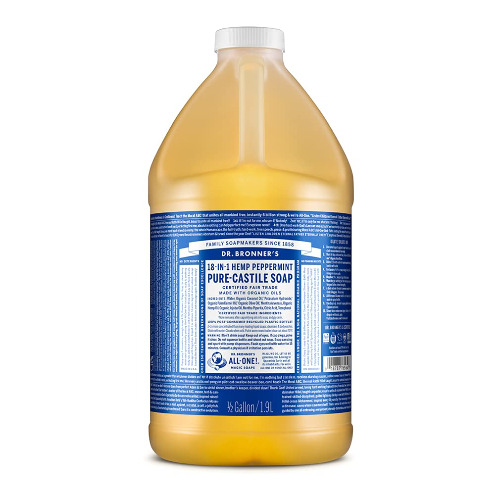 Dr. Bronner’s - Pure-Castile Liquid Soap (Peppermint)