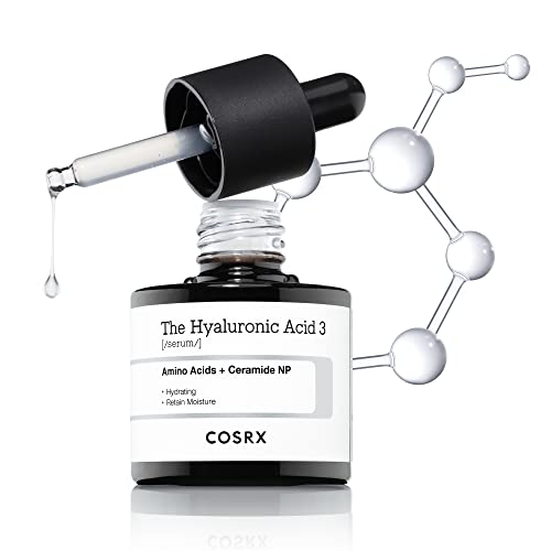 COSRX Niacinamide 15% Face Serum, Minimize Enlarged Pores, Redness Relief, Blemish & Discoloration Correcting Treatment, 0.67 fl.oz/20 ml, Not Tested on Animals, Korean Skincare - Hyaluronic Acid 3% Serum