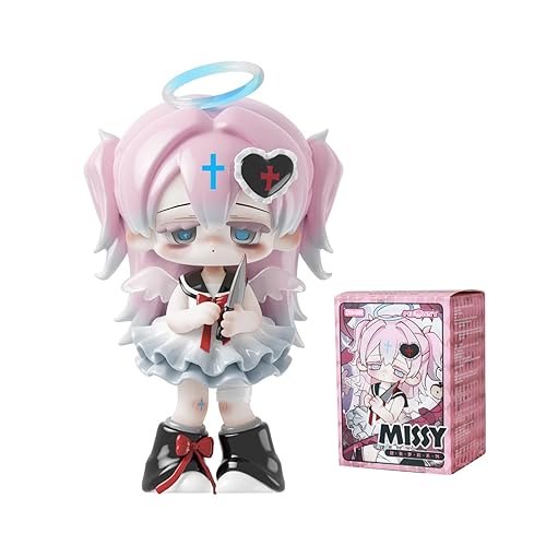 CALEMBOU Anime Blind Box Figure, Cute Missy Series Mystery Box Figure, Home Decoration Collectible PVC Figurine for Birthday Gifts(1PC)
