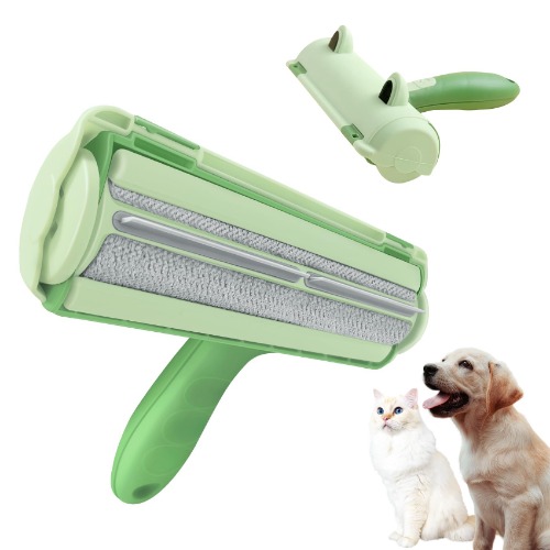 Pet Hair Remover Roller, Self-Cleaning Lint Roller - Dog & Cat Fur Remover for Sofa, Bed, Carpet, Furniture, Car Seat and More