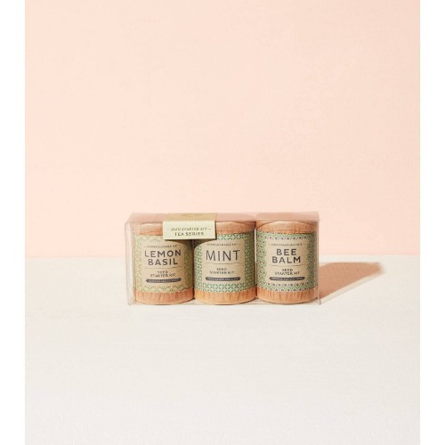 Kraft Seed Starter Kit - Tea Series