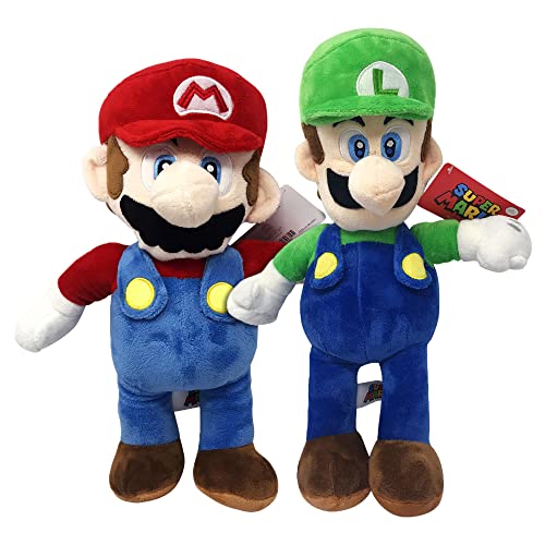 Good Stuff Mario and Luigi Plush Stuffed Dolls