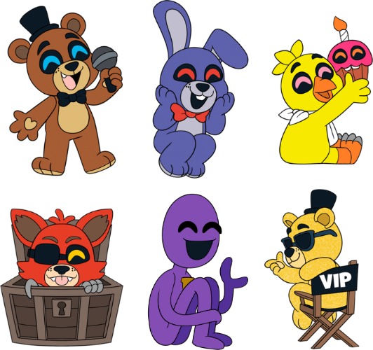 FNAF Pin Set