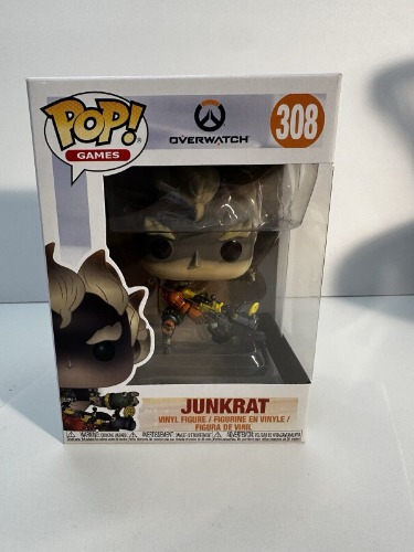 Funko Pop! Vinyl: Overwatch - Junkrat #308 - Brand New In Box - Vaulted