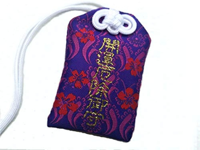 Japanese Omamori - 10 Styles of Good Luck Charms for Health/Career/Education/Love/Safety/Wealth (Expel Bad Luck - Plum) - Expel Bad Luck - Plum