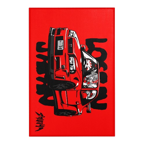 Lost In Japan Rug | 24" × 36"