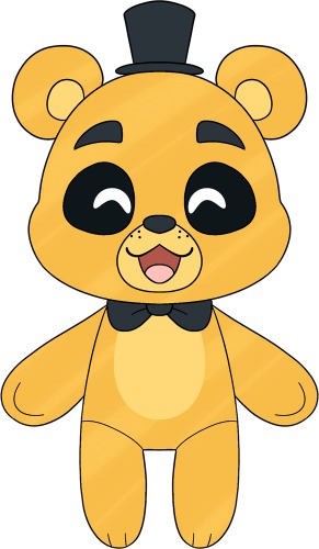 Golden Freddy Chibi Plush (9in) | Default Title