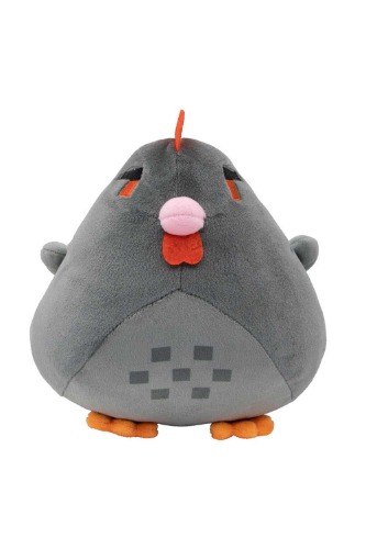 Cekalue Video Game Valley Chicken Plush Toy 7.87" Stuffed Animal Pillow Hen Doll Figure Kids Gift Home Decor Stardew Merch - Grey