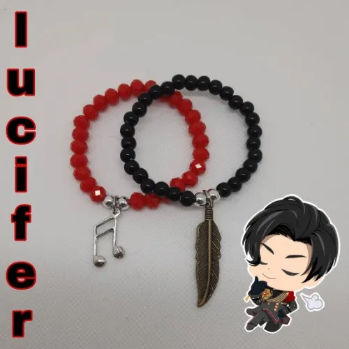 Obey Me character themed bracelets! - Lucifer