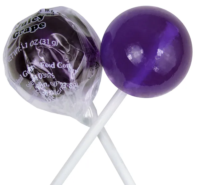 Original Gourmet Lollipops, Juicy Grape, 30 Count (Pack of 1) - Juicy Grape