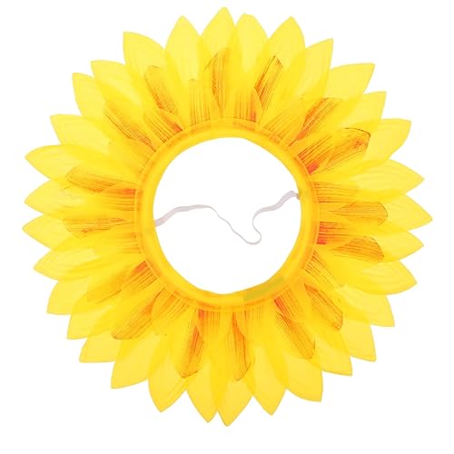 Sonnenblumenkostüm Sonnenblumenkopfbedeckung
