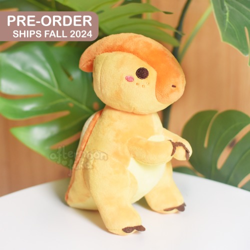 [PRE-ORDER, ETA Fall 2024] Peggy The Parasaurolophus Plush | Default Title