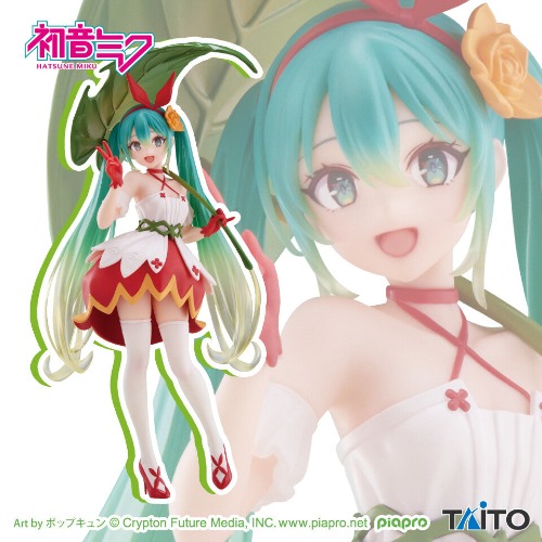 Piapro Characters - Hatsune Miku - Hatsune Miku Wonderland Figure - Thumbelina ver. (Taito) - Brand New