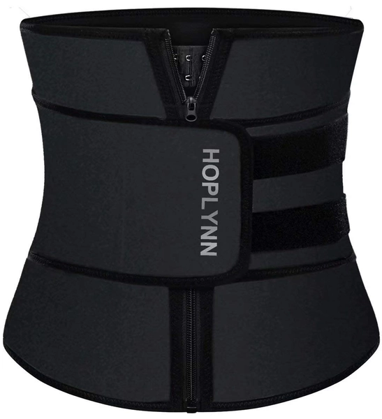 HOPLYNN Neoprene Sweat Waist Trainer Corset Trimmer Shaper Belt for Women