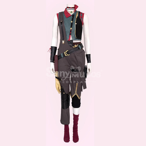 【SanyMuCos Deposit Poll】Game League Of Legends Arcane Cosplay Jinx Vest Cosplay Costume Premium Edition - XS