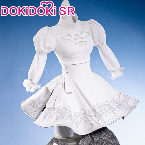 NieR:Automata Cosplay 2P Costume YoRHa No. 2 Type P | White