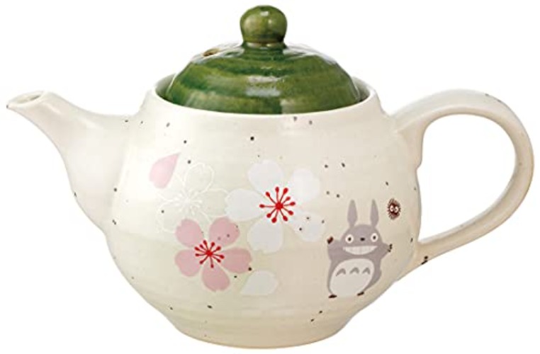 Studio Ghibli - My Neighbor Totoro - Sakura/Cherry Blossom, Skater Traditional Japanese Porcelain Dish Series - Teapot - Teapot