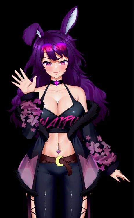 Gyaru inspired outfit for my vtuber