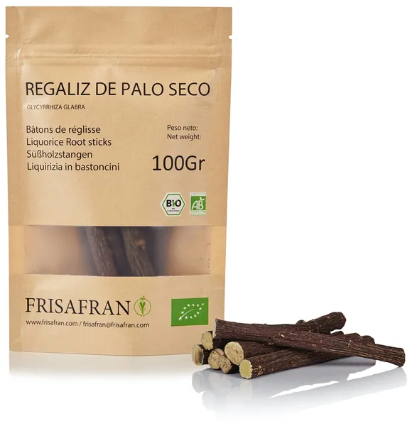 FRISAFRAN - Liquirizia in bastoncini BIO | Direttamente dal produttore - 100Gr