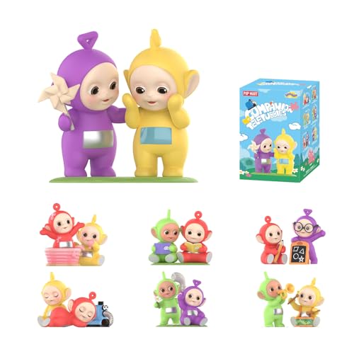 POP MART Teletubbies Companion Series Figures, Teletubbies Blind Box Figures, Random Design Action Figures Collectible Toys Home Decorations, Holiday Birthday Gifts for Girls and Boys, Single Box - Teletubbies Companion Series - Single Box