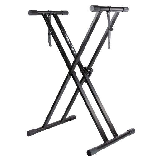 Rockjam Xfinity Douproed Presunbled Keyboard Stand con cinghie di bloccaggio