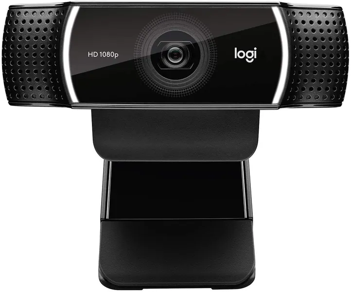 Logitech C922x Pro Stream Webcam 1080p HD Camera for Streaming and Recording at 60 FPS Background Replacement Technology (Renewed) - Black C922x Pro