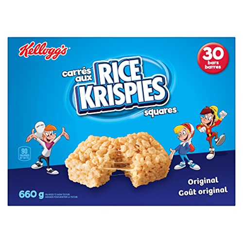 Kellogg's Rice Krispies Square Bars 30 Cereal Bars