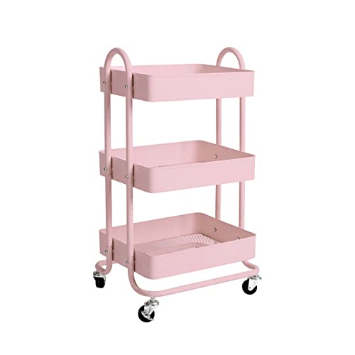 Rolling Cart - Pink