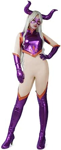 Miccostumes Women's Deluxe Anime Hero Cosplay Costume With Foam Horns - Large