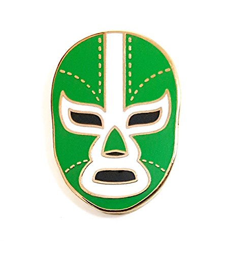 Luchador Mask Pin