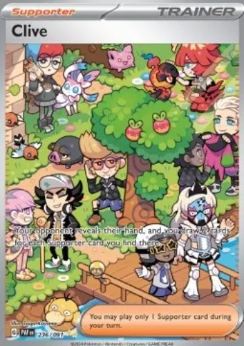 Clive (236) - Paldean Fates | Cardmarket