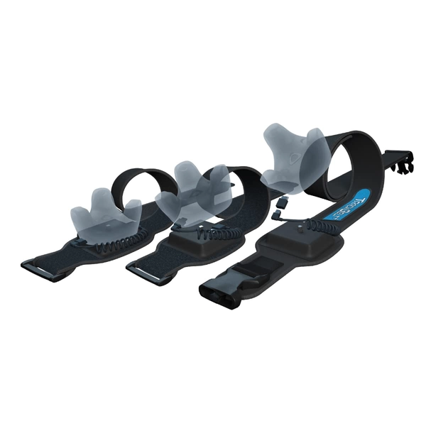 Rebuff Reality TrackStrap Plus - VIVE Tracker 3.0 / VIVE Tracker (Sold Separately) Full Body Tracking - 10+ hrs 6,000mAh Battery - Adjustable Comfortable Foot Straps and Waist Belt - Popular in VRChat - Motion Capture