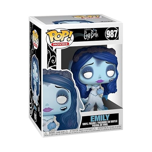 Funko Pop! Movies: The Corpse Bride - Emily - les Noces Funèbres - Figurine en Vinyle à Collectionner - Idée de Cadeau - Produits Officiels - Jouets pour les Enfants et Adultes - Movies Fans - Standard - Multicoleur