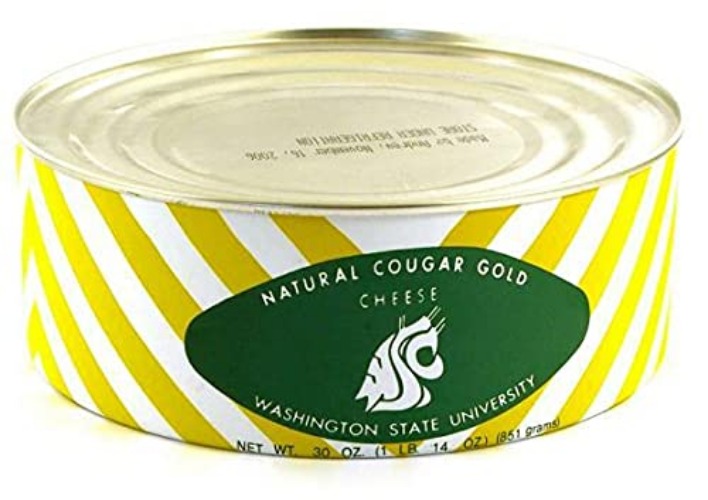 WSU Creamery Cougar Gold Cheese 30oz can - 30 Ounce (Pack of 1)