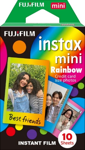 Instax Fujifilm Mini Film, Rainbow 10 Pack - Rainbow